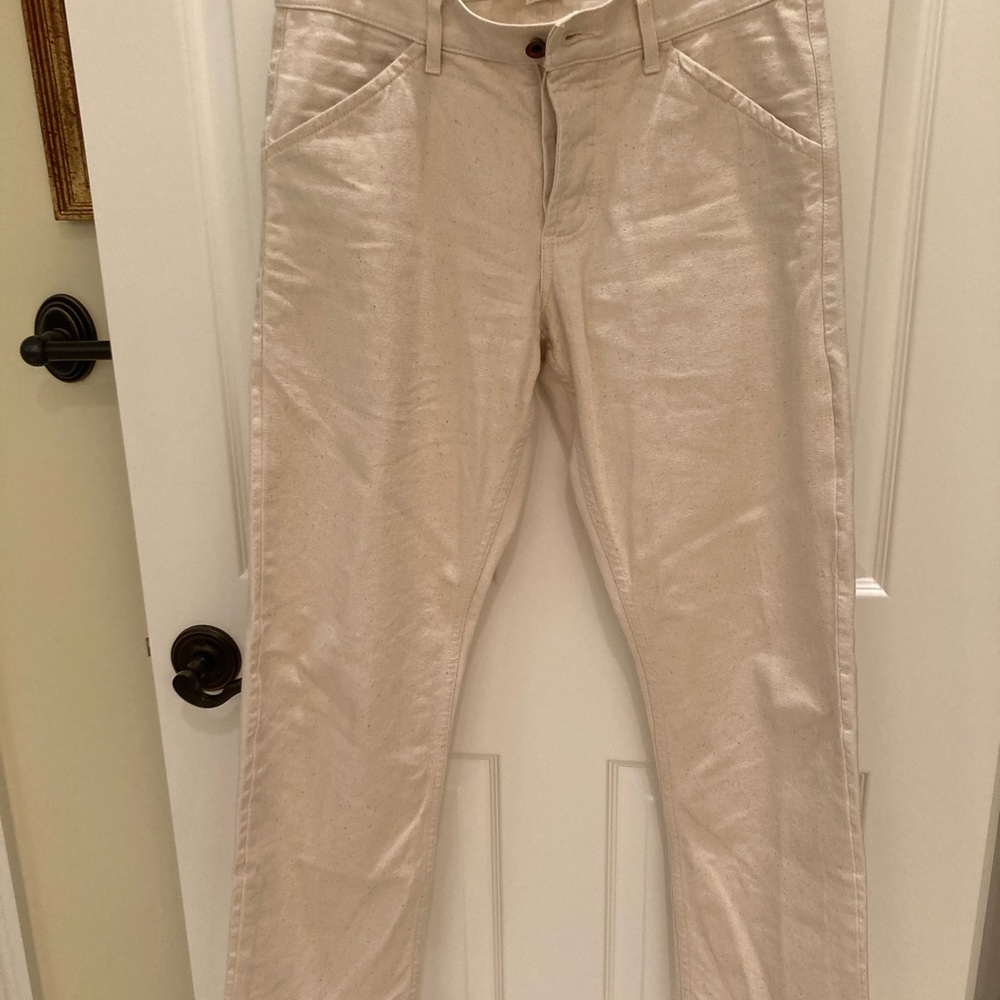 Taylor Stitch Natural Jeans 30